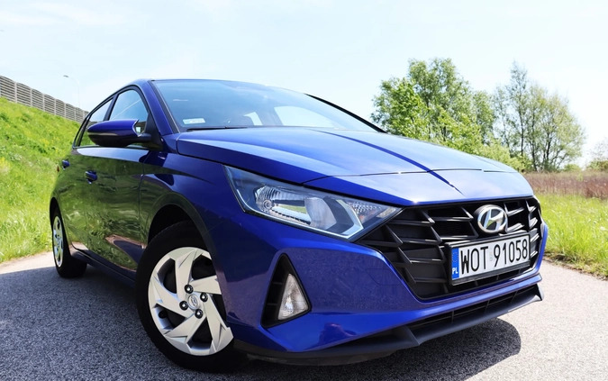 Hyundai i20 cena 55500 przebieg: 54000, rok produkcji 2022 z Kolonowskie małe 326